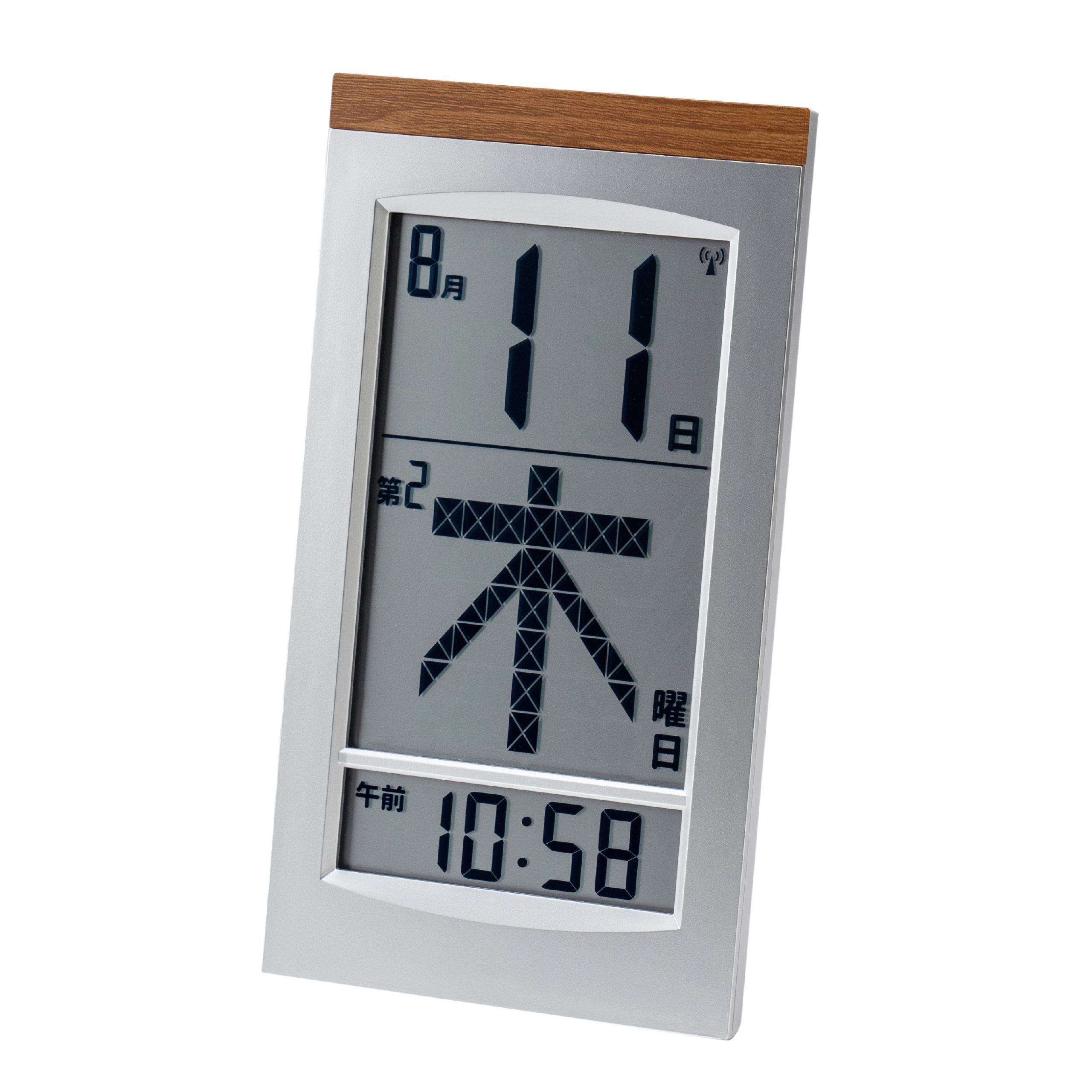電子カレンダー付き時計 TCA-051